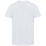 T-shirt unisexe col V manches courtes coton bio 200 g/m² Elevate couleur blanc deuxième vue arrière