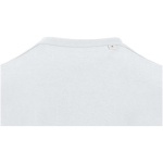 T-shirt unisexe col V manches courtes coton bio 200 g/m² Elevate couleur blanc deuxième vue