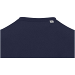 T-shirt unisexe col V manches courtes coton bio 200 g/m² Elevate couleur bleu marine deuxième vue