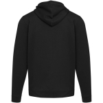Sweat à capuche unisexe intérieur gratté 280 g/m² Elevate couleur noir deuxième vue arrière