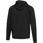Sweat à capuche unisexe intérieur gratté 280 g/m² Elevate couleur noir troisième vue arrière