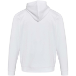 Sweat à capuche unisexe intérieur gratté 280 g/m² Elevate couleur blanc deuxième vue arrière