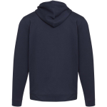 Sweat à capuche unisexe intérieur gratté 280 g/m² Elevate couleur bleu marine deuxième vue arrière
