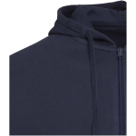 Sweat à capuche unisexe intérieur gratté 280 g/m² Elevate couleur bleu marine vue détail 1