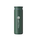 Gobelet isotherme 360° anti-fuite 590 ml Ocean Bottle couleur vert foncé vue impression avec logo 2