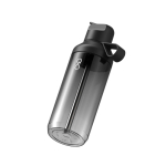 Gourde transparente paille et clapet 710 ml Ocean Bottle couleur noir troisième vue