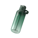Gourde transparente paille et clapet 710 ml Ocean Bottle couleur vert foncé troisième vue