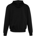 Sweat à capuche oversize coton éco 280 g/m² Elevate couleur noir deuxième vue arrière