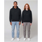 Sweat à capuche oversize coton éco 280 g/m² Elevate couleur noir image nature morte