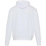 Sweat à capuche oversize coton éco 280 g/m² Elevate couleur blanc deuxième vue arrière