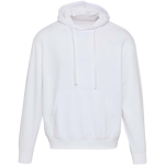 Sweat à capuche oversize coton éco 280 g/m² Elevate couleur blanc deuxième vue frontale
