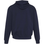 Sweat à capuche oversize coton éco 280 g/m² Elevate couleur bleu marine deuxième vue arrière