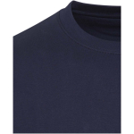 Sweat oversize col rond en coton bio 280 g/m² Elevate couleur bleu marine vue détail 1