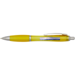 Radio d’urgence portable solaire et dynamo 1 200 mAh couleur jaune