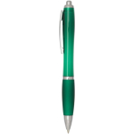 Radio d’urgence portable solaire et dynamo 1 200 mAh couleur vert vue latérale
