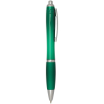 Radio d’urgence portable solaire et dynamo 1 200 mAh couleur vert deuxième vue latérale