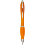 Radio d’urgence portable solaire et dynamo 1 200 mAh couleur orange