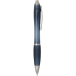 Radio d’urgence portable solaire et dynamo 1 200 mAh couleur bleu bondi deuxième vue latérale