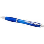 Radio d’urgence portable solaire et dynamo 1 200 mAh couleur bleu roi deuxième vue
