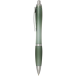 Radio d’urgence portable solaire et dynamo 1 200 mAh couleur vert chiné vue latérale