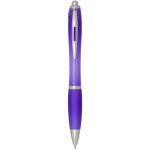 Radio d’urgence portable solaire et dynamo 1 200 mAh couleur mauve