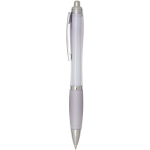 Radio d’urgence portable solaire et dynamo 1 200 mAh couleur lilas vue latérale