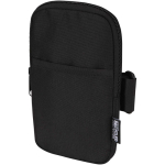 Étui bouteille déperlant avec fermeture zippée et velcro couleur noir