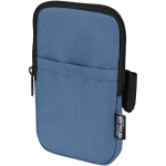 Étui bouteille déperlant avec fermeture zippée et velcro couleur bleu bondi