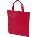 Mini sac recyclé non tissé thermosoudé capacité 3 L couleur rouge