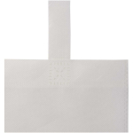 Mini sac recyclé non tissé thermosoudé capacité 3 L couleur blanc vue détail 1