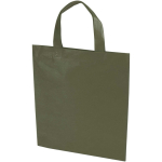 Mini sac recyclé non tissé thermosoudé capacité 3 L couleur vert foncé
