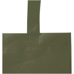 Mini sac recyclé non tissé thermosoudé capacité 3 L couleur vert foncé vue détail 1