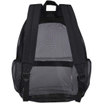 Sac à dos recyclé transparent avec poche avant 18 L couleur noir deuxième vue arrière