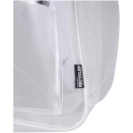 Sac à dos recyclé transparent avec poche avant 18 L couleur blanc vue détail 1
