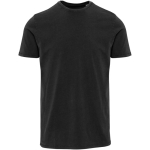 T-shirt homme coton ring-spun manches courtes 160 g/m² Elevate couleur noir deuxième vue frontale