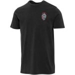 T-shirt homme coton ring-spun manches courtes 160 g/m² Elevate couleur noir vue impression sérigraphique