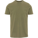 T-shirt homme coton ring-spun manches courtes 160 g/m² Elevate couleur vert foncé deuxième vue frontale