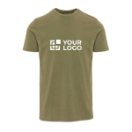 T-shirt homme coton ring-spun manches courtes 160 g/m² Elevate avec zone d'impression