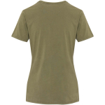T-shirt femme coton ring-spun manches courtes 160 g/m² Elevate couleur vert foncé deuxième vue arrière