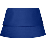 Bob léger en polyester avec protection solaire 130 g/m² couleur bleu deuxième vue arrière