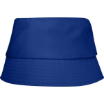 Bob léger en polyester avec protection solaire 130 g/m² couleur bleu deuxième vue frontale