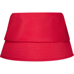 Bob léger en polyester avec protection solaire 130 g/m² couleur rouge deuxième vue arrière