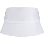Bob léger en polyester avec protection solaire 130 g/m² couleur blanc deuxième vue frontale