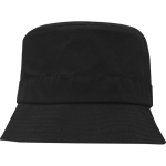 Chapeau type bob léger en nylon à séchage rapide 105 g/m² couleur noir deuxième vue frontale