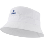Chapeau type bob léger en nylon à séchage rapide 105 g/m² couleur blanc vue impression sérigraphique