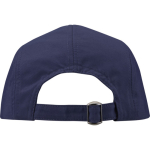 Casquette nylon imperméable avec protection solaire 105 g/m² couleur bleu marine deuxième vue arrière