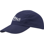 Casquette nylon imperméable avec protection solaire 105 g/m² couleur bleu marine vue impression sérigraphique