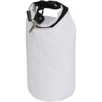 Sac étanche recyclé compact à fermeture enroulable 1 L couleur blanc deuxième vue