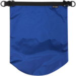 Sac de voyage recyclé étanche à fermeture enroulable 5 L couleur bleu roi troisième vue frontale