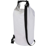 Sac de voyage étanche avec fermeture enroulable 10 L couleur blanc deuxième vue